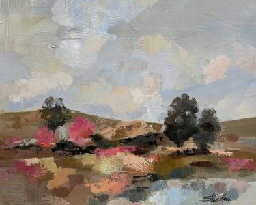 Original Expressionism Landscape Paintings by Silvia Vassileva