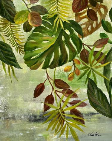 Original Impressionism Floral Painting by Silvia Vassileva