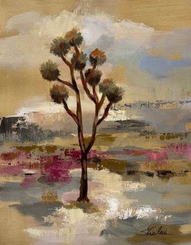 Original Expressionism Landscape Painting by Silvia Vassileva