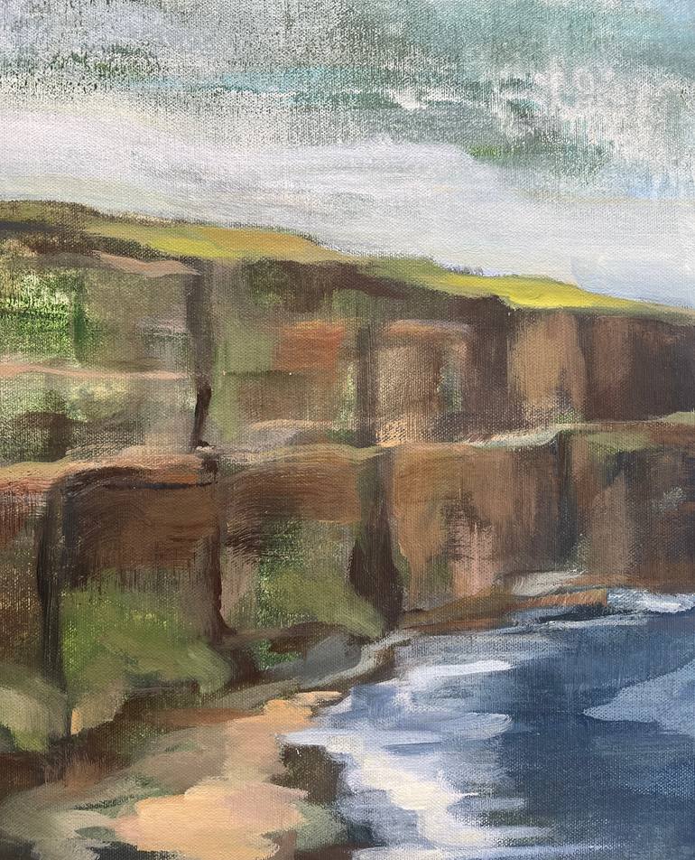 Original Impressionism Seascape Painting by Silvia Vassileva