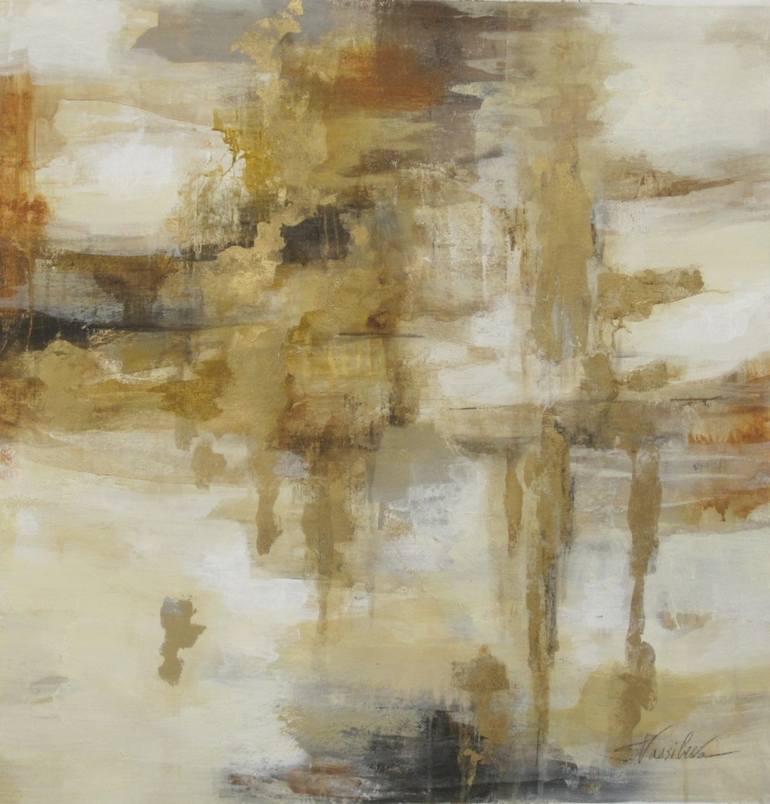 Old Bridge Painting by Silvia Vassileva | Saatchi Art