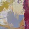 This abstract painting is a reflection of memories from an European trip. The palette is inspired by the earth tones of ruins, the composition is based on layers, conveying time and changes. Ready to hang