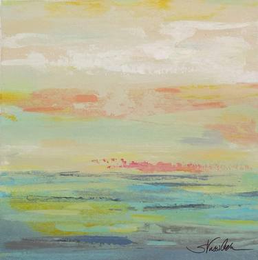 Original Abstract Expressionism Seascape Paintings by Silvia Vassileva