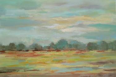 Original Expressionism Landscape Paintings by Silvia Vassileva