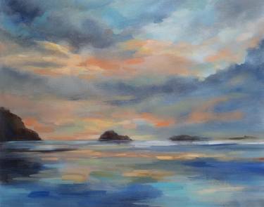 Original Expressionism Seascape Paintings by Silvia Vassileva