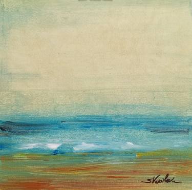 Original Abstract Expressionism Seascape Paintings by Silvia Vassileva