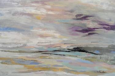 Original Abstract Expressionism Seascape Paintings by Silvia Vassileva