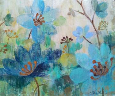 Original Floral Paintings by Silvia Vassileva