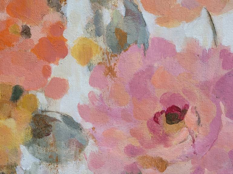 Original Floral Painting by Silvia Vassileva