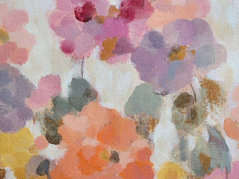 Original Floral Painting by Silvia Vassileva