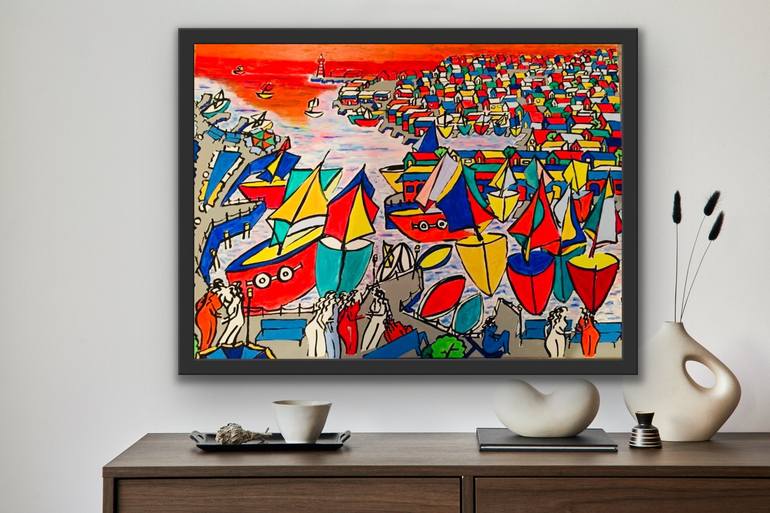 Original Abstract Painting by shourabh mukherji