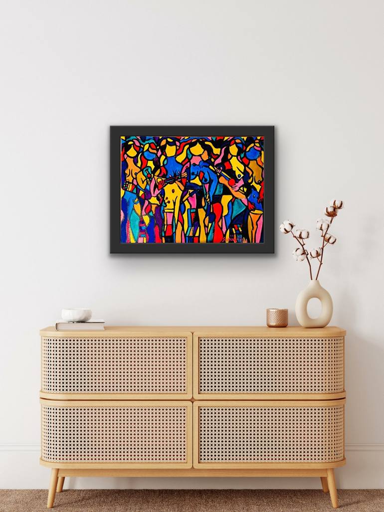 Original Abstract Painting by shourabh mukherji