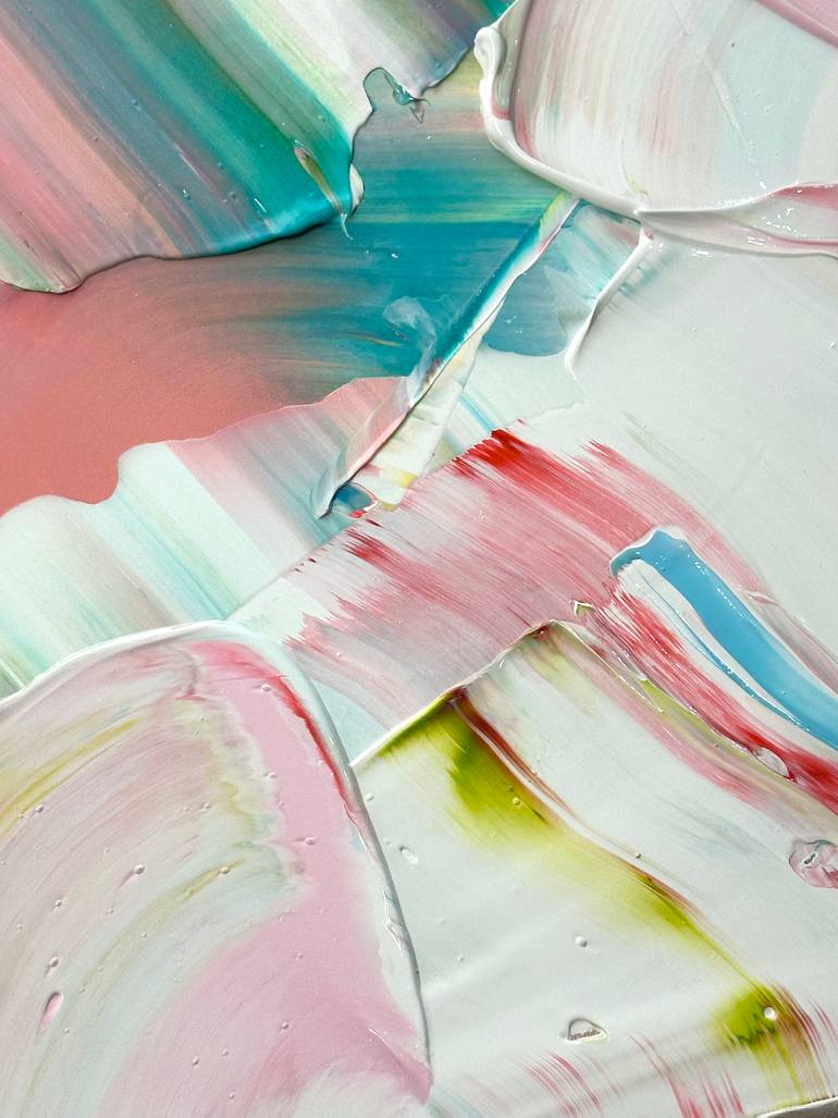 Original Abstract Expressionism Abstract Painting by Marit Geraldine Bostad