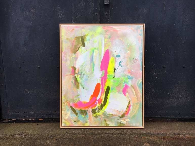 Original Abstract Painting by Marit Geraldine Bostad