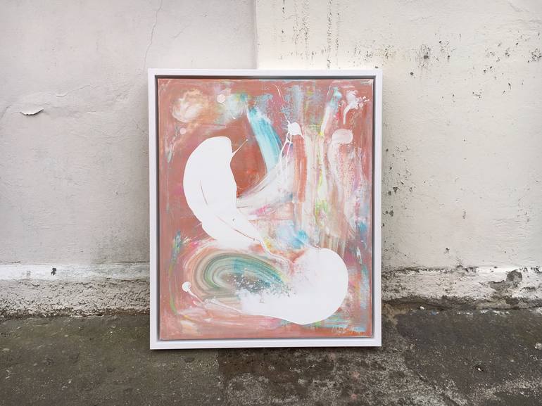 Original Abstract Painting by Marit Geraldine Bostad