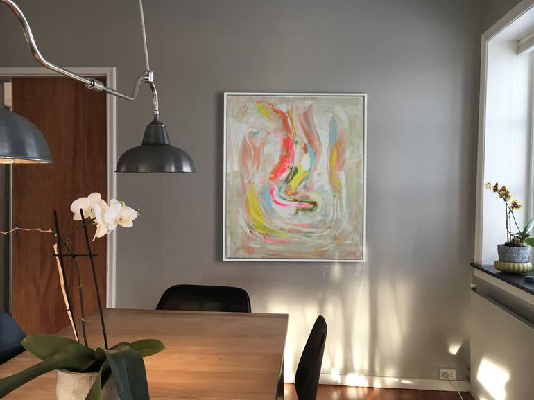 Original Abstract Painting by Marit Geraldine Bostad