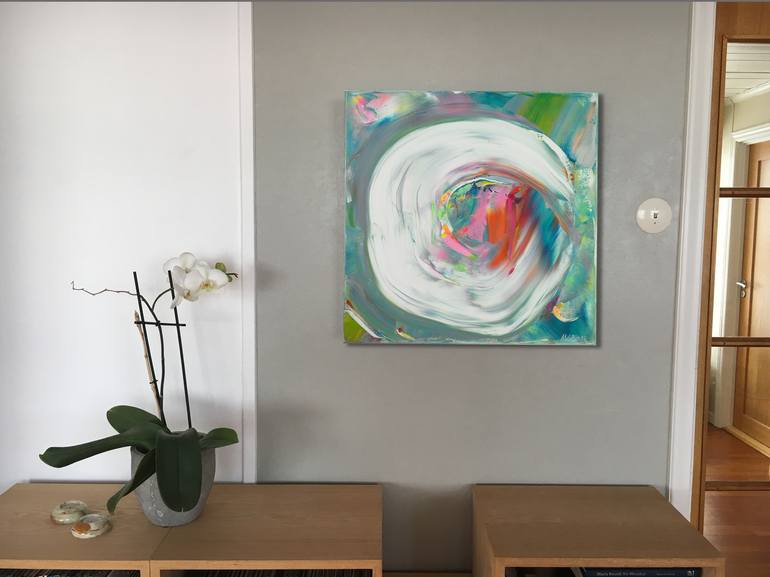 Original Abstract Painting by Marit Geraldine Bostad