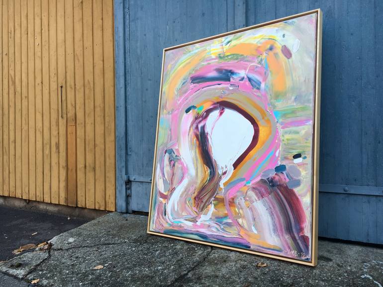 Original Abstract Painting by Marit Geraldine Bostad