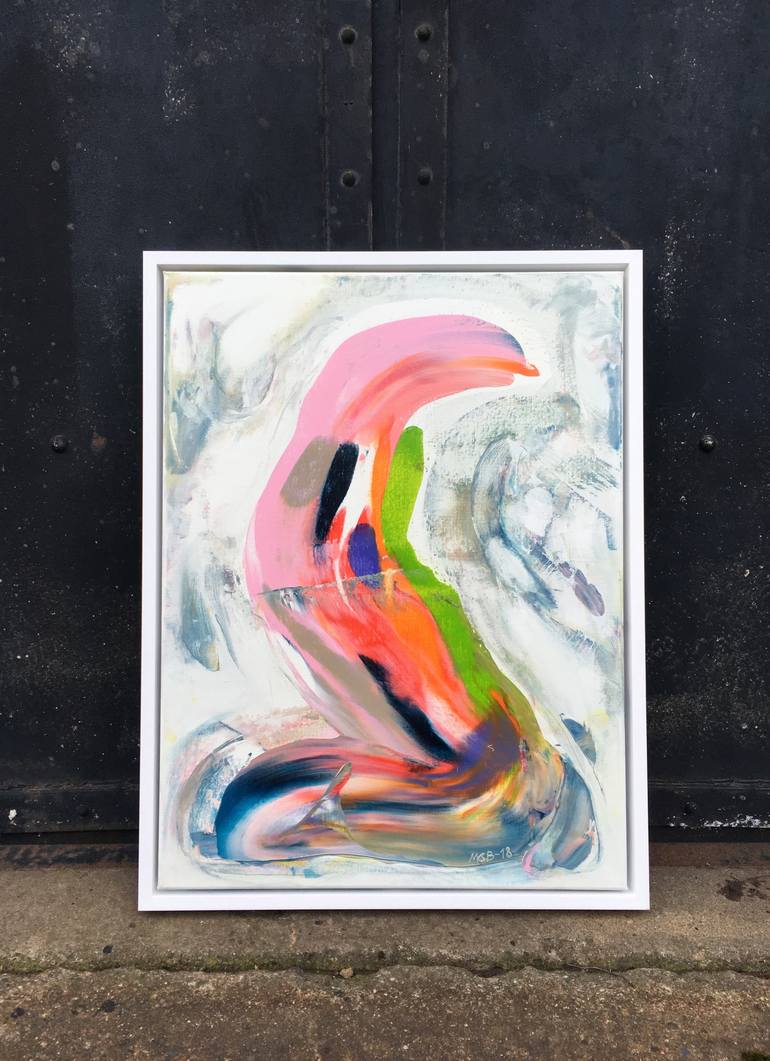 Original Abstract Painting by Marit Geraldine Bostad