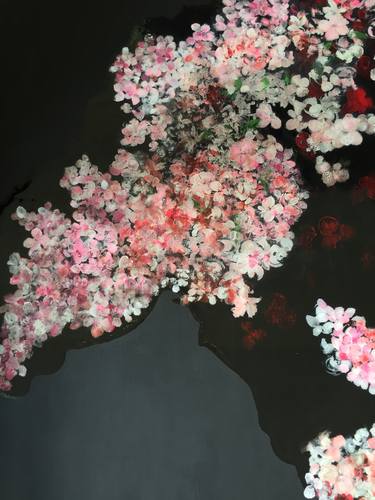 Original Modern Floral Paintings by Agnes Duijves