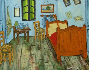 Bedroom In Arles Copy Painting By Tetiana Laptieva Saatchi Art