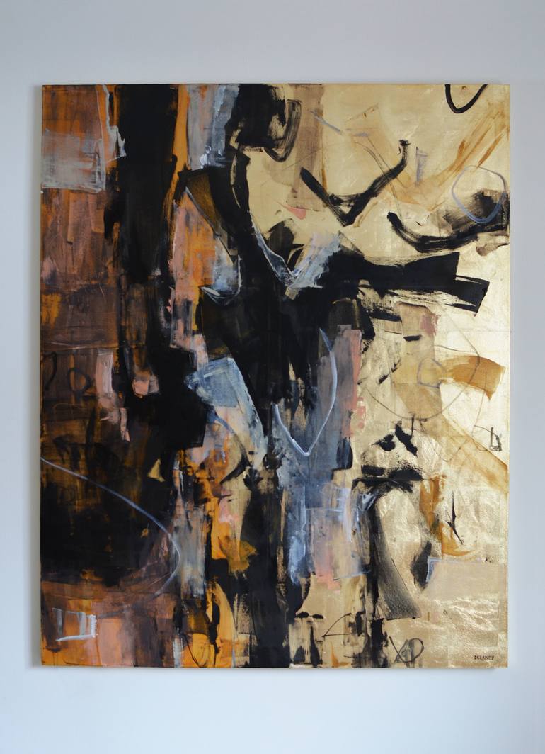 Original Abstract Expressionism Abstract Painting by Holly Delaney