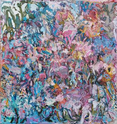 Original Abstract Expressionism Botanic Paintings by Barbara Szwedowska