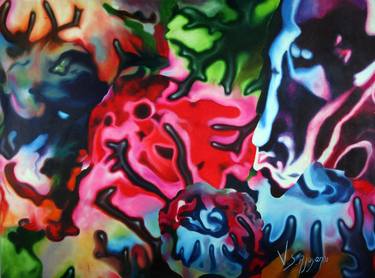 Print of Abstract Fantasy Paintings by V S Ajayan