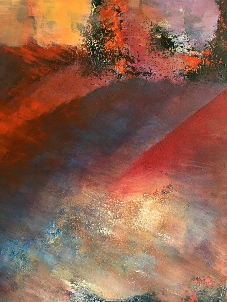 Original Abstract Nature Painting by Effat Pourhasani