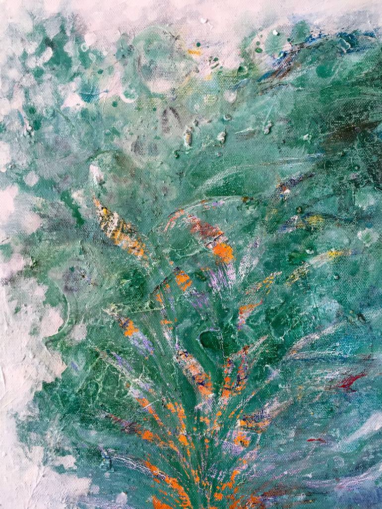 Original Abstract Nature Painting by Effat Pourhasani