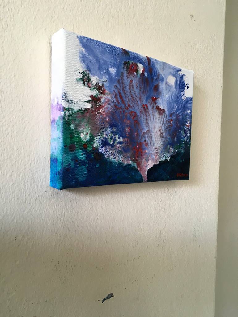 Original Abstract Painting by Effat Pourhasani