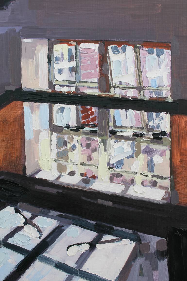 Original Expressionism Architecture Painting by Emma Copley