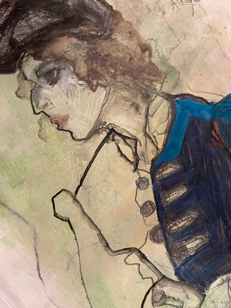 Original Figurative Fashion Drawing by Conny Kunert