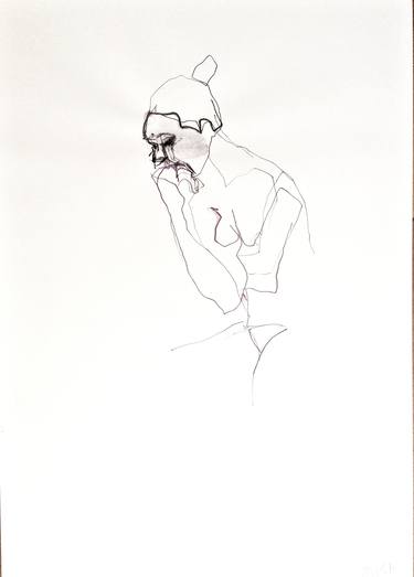 Print of Nude Drawings by conny kunert