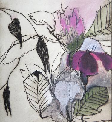 Print of Figurative Botanic Printmaking by conny kunert