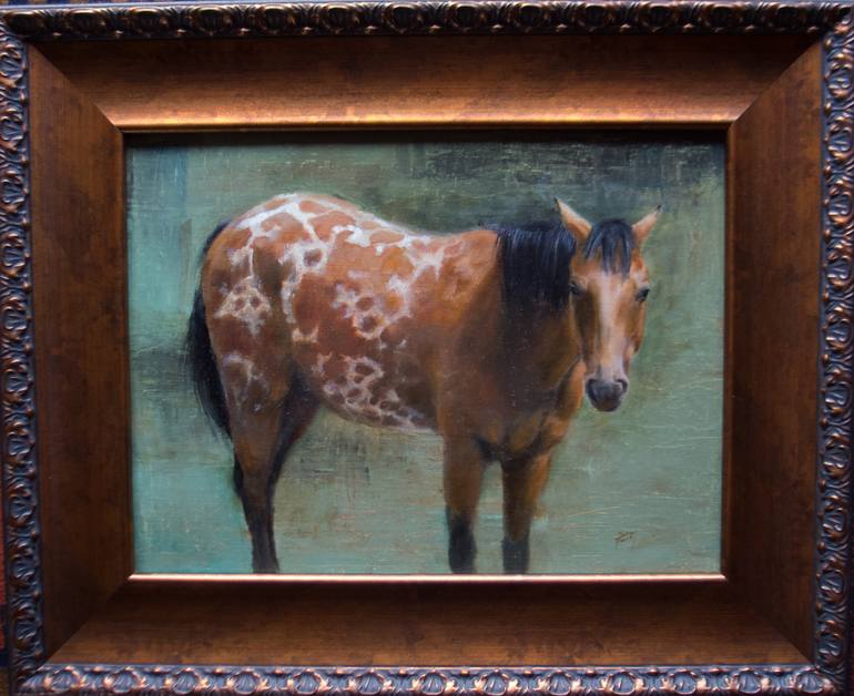 Original Fine Art Horse Painting by Sarah Kennedy