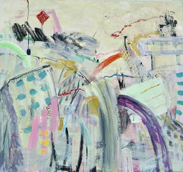 Original Abstract Expressionism Abstract Paintings by sijia chen