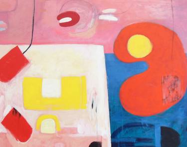 Original Abstract Expressionism Abstract Paintings by Robert La Roche