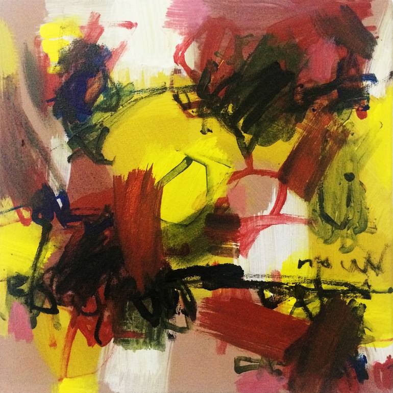 Original Abstract Expressionism Abstract Painting by Cak Winda