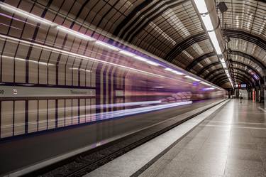 Print of Abstract Train Photography by Ard Bodewes
