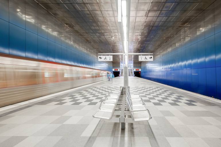 Subway station Hamburg Photography by Ard Bodewes | Saatchi Art