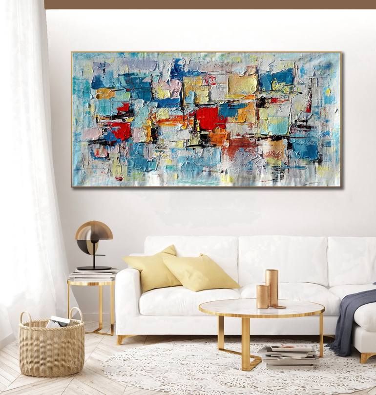 Original Abstract Painting by Angel Chau