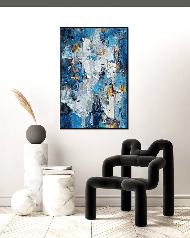 Original Abstract Painting by Angel Chau