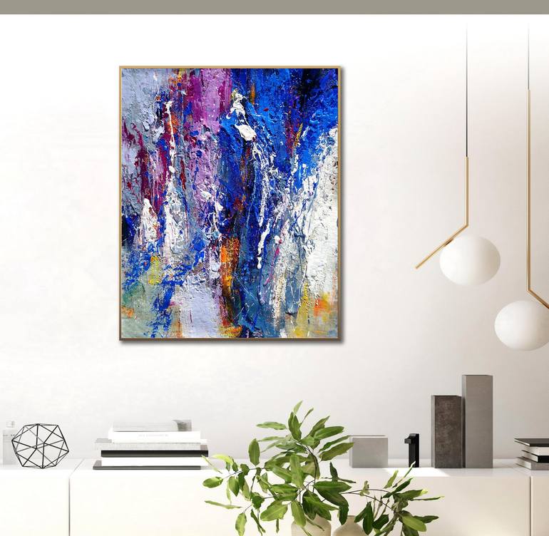Original Modern Abstract Painting by Angel Chau