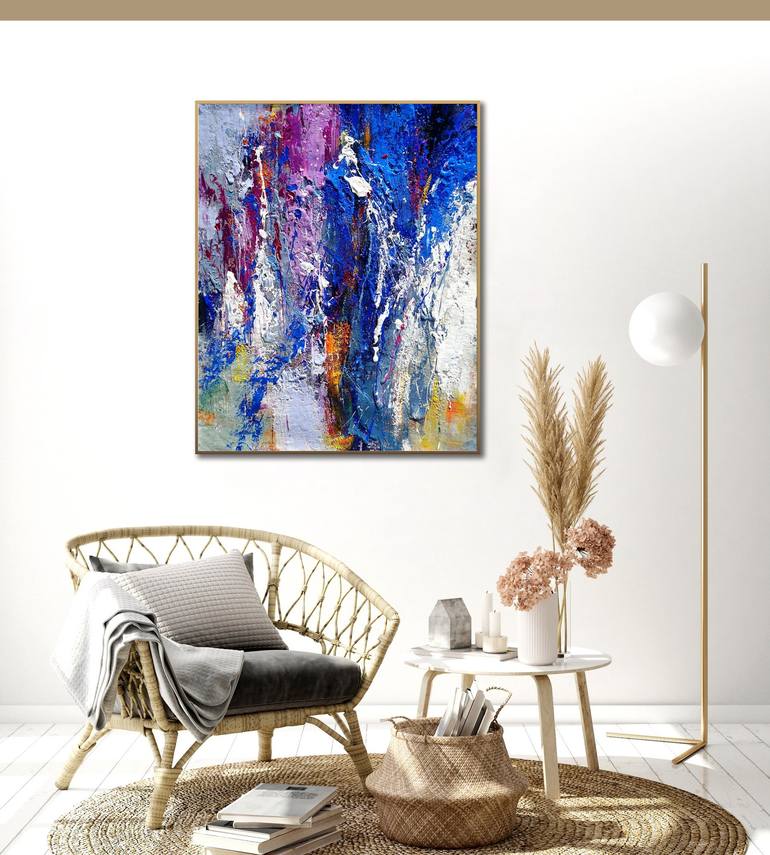 Original Modern Abstract Painting by Angel Chau