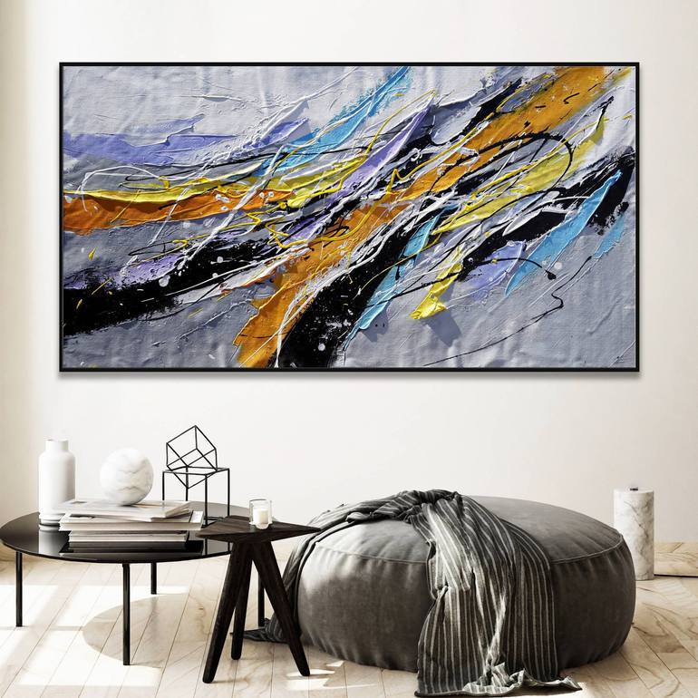 Original Abstract Painting by Angel Chau