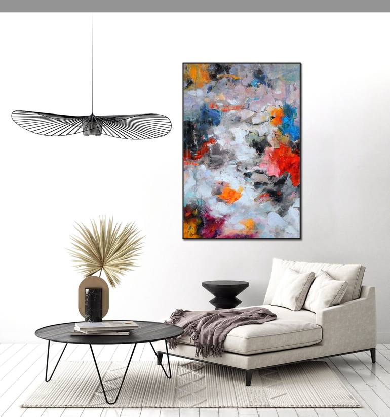 Original Modern Abstract Painting by Angel Chau