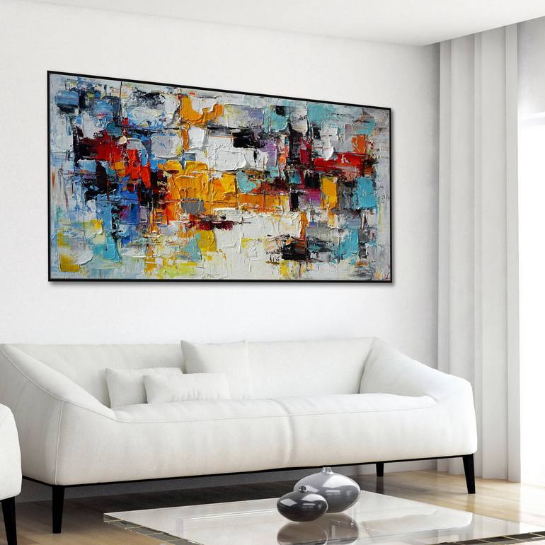Original Modern Abstract Painting by Angel Chau