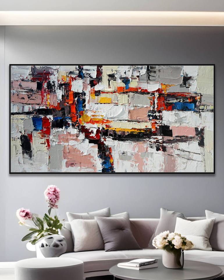 Original Modern Abstract Painting by Angel Chau