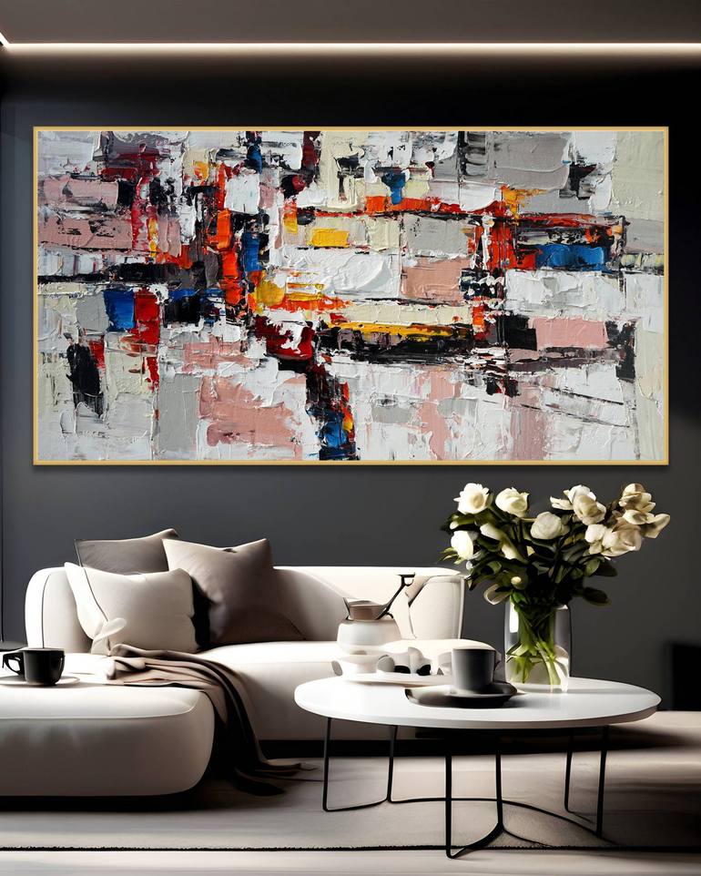 Original Modern Abstract Painting by Angel Chau